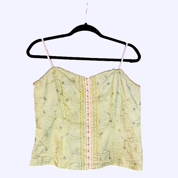 Heart Soul Embroidered Corset Top - Picture 1 of 4